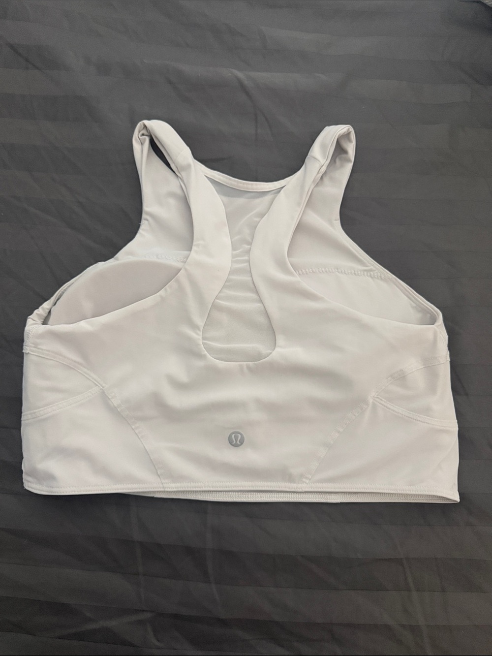 lululemon white Racerback Sports Bra M